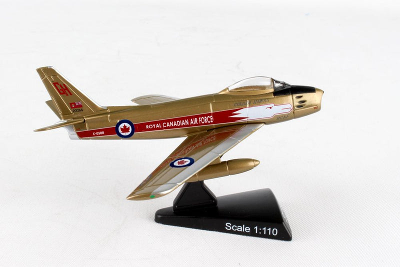 Daron PS5361-4 Postage Stamp 1/110 RCAF Canadair Sabre Golden Hawks