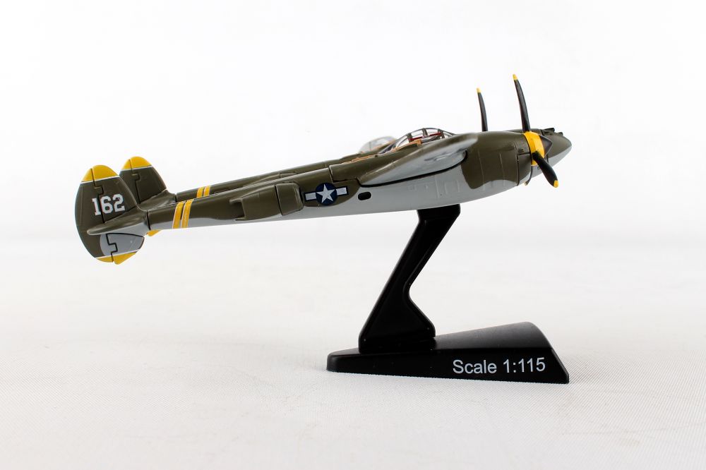 Daron PS5362-4 Postage Stamp 1/115 P-38J Lightning 23 Skidoo