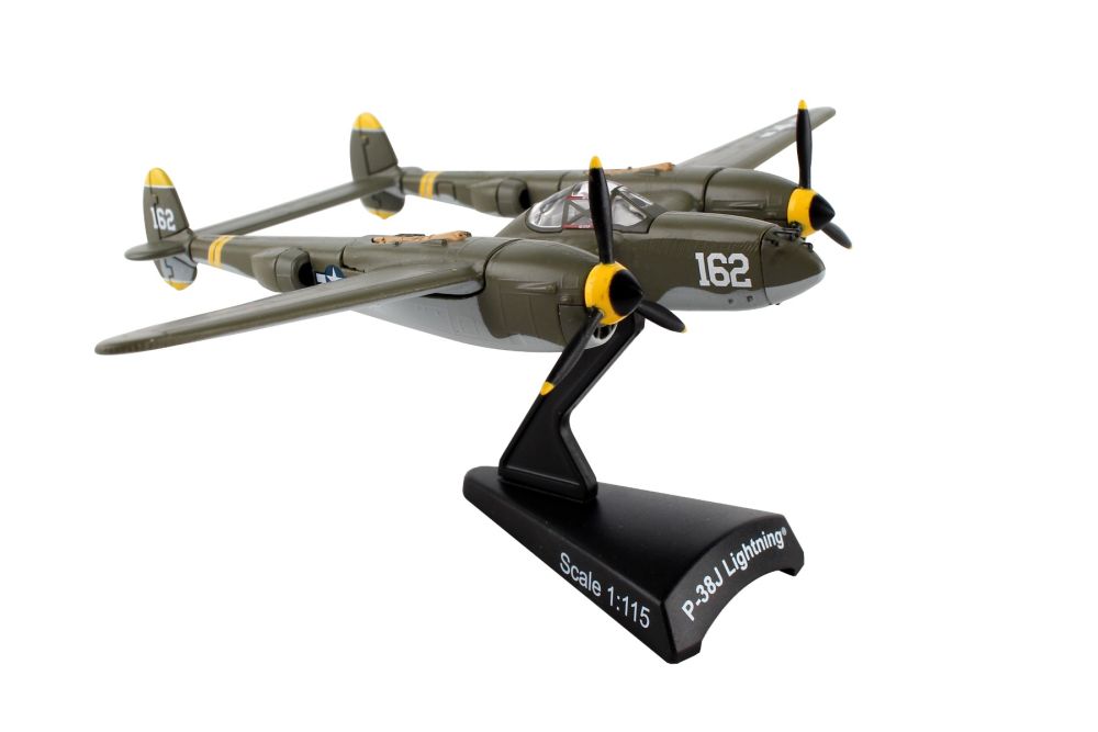 Daron PS5362-4 Postage Stamp 1/115 P-38J Lightning 23 Skidoo