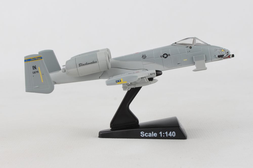 Daron PS5375-3 Postage Stamp 1/140 A-10 Warthog Blacksnakes 163 Fighter Squadron