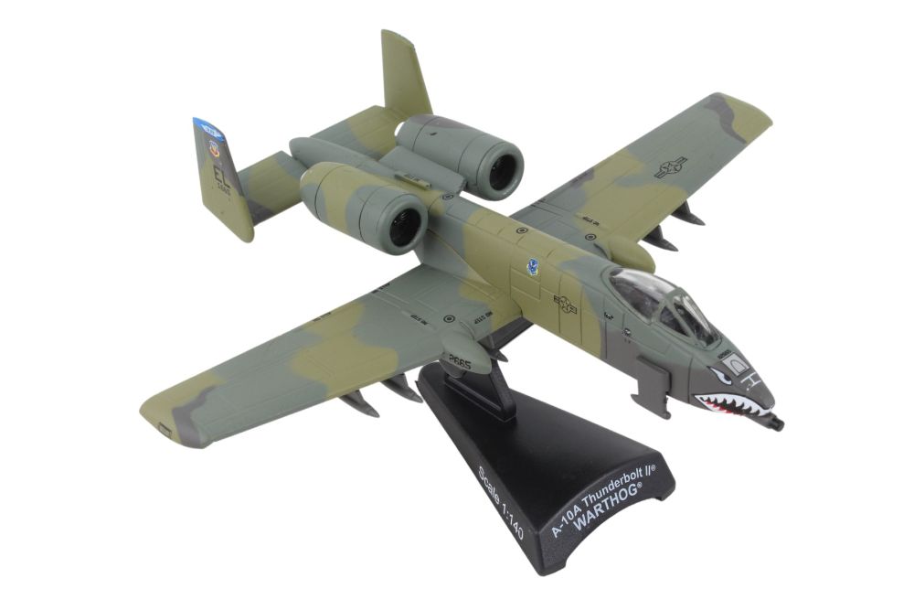 Daron PS5375-4 Postage Stamp 1/140 A-10A Thunderbolt II Flying Tigers