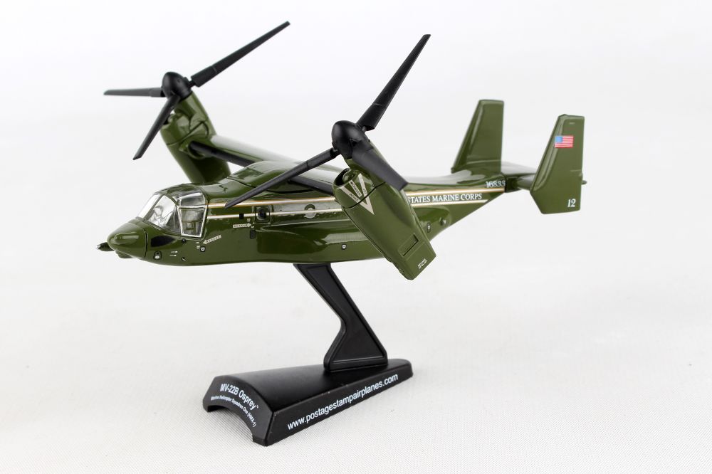 Daron PS5378-2 Postage Stamp 1/150 MV-22 Osprey Presidential HMX-1 USMC
