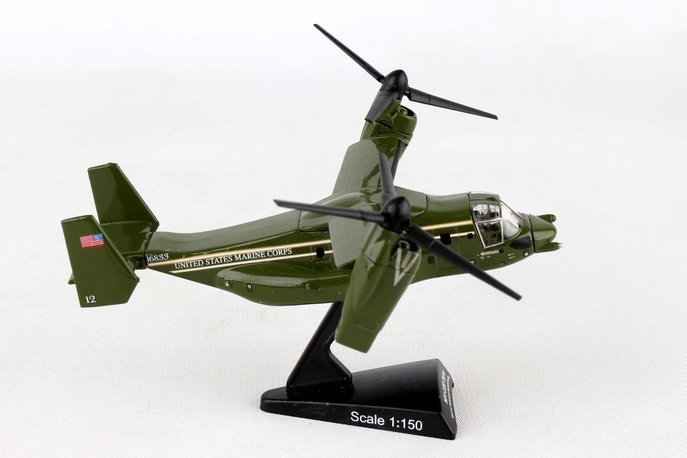 Daron PS5378-2 Postage Stamp 1/150 MV-22 Osprey Presidential HMX-1 USMC
