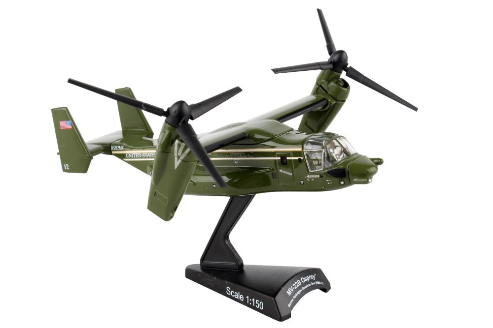 Daron PS5378-2 Postage Stamp 1/150 MV-22 Osprey Presidential HMX-1 USMC