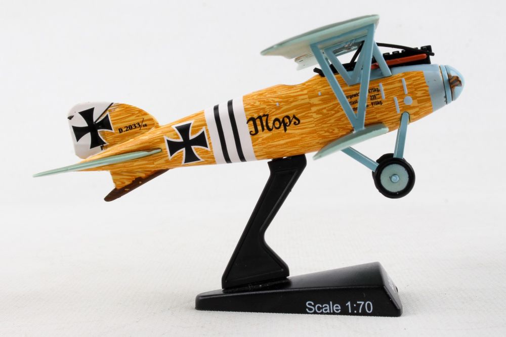 Daron PS5405-1 Postage Stamp 1/70 Albatros DIII Bi-plane Fighter