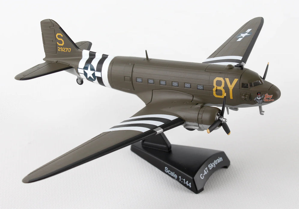 DARON PS5558-2 Postage Stamp 1/144 C-47 Skytrain™ “Stoy Hora” USAAF Aircraft