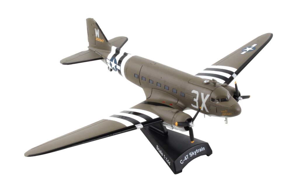 Daron PS5558-4 Postage Stamp 1/144 C-47 Skytrain That's All Brother USAF
