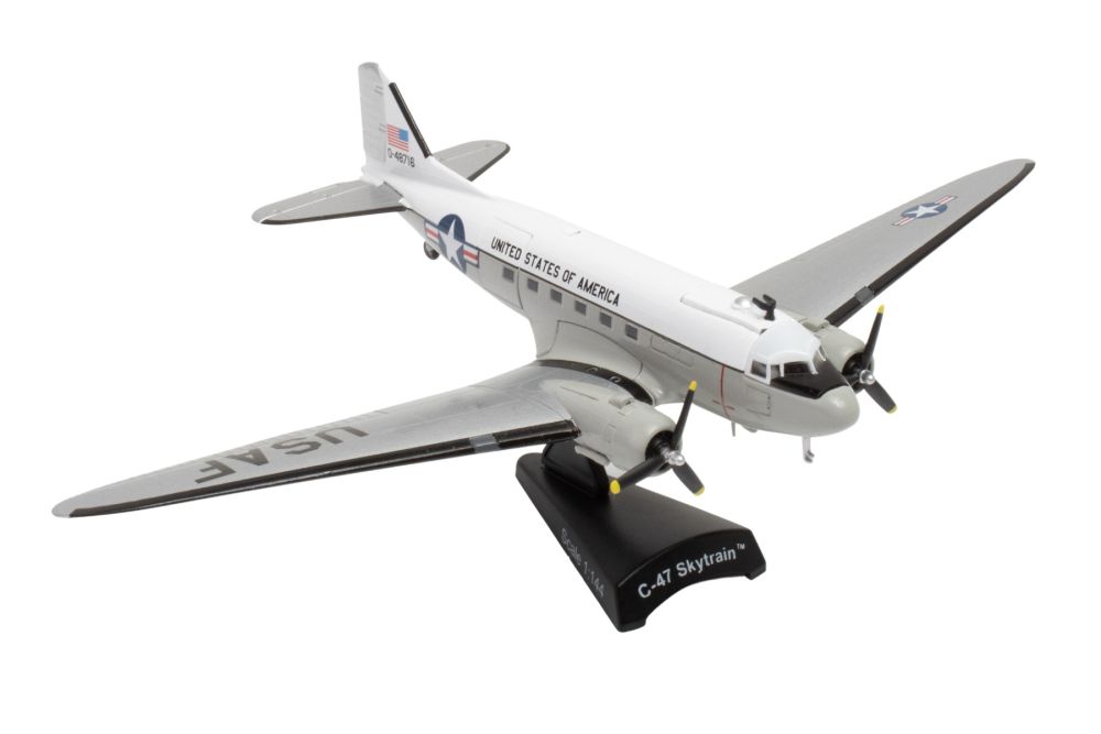 Daron PS5558-6 Postage Stamp 1/144 C-47 Skytrain United States of America