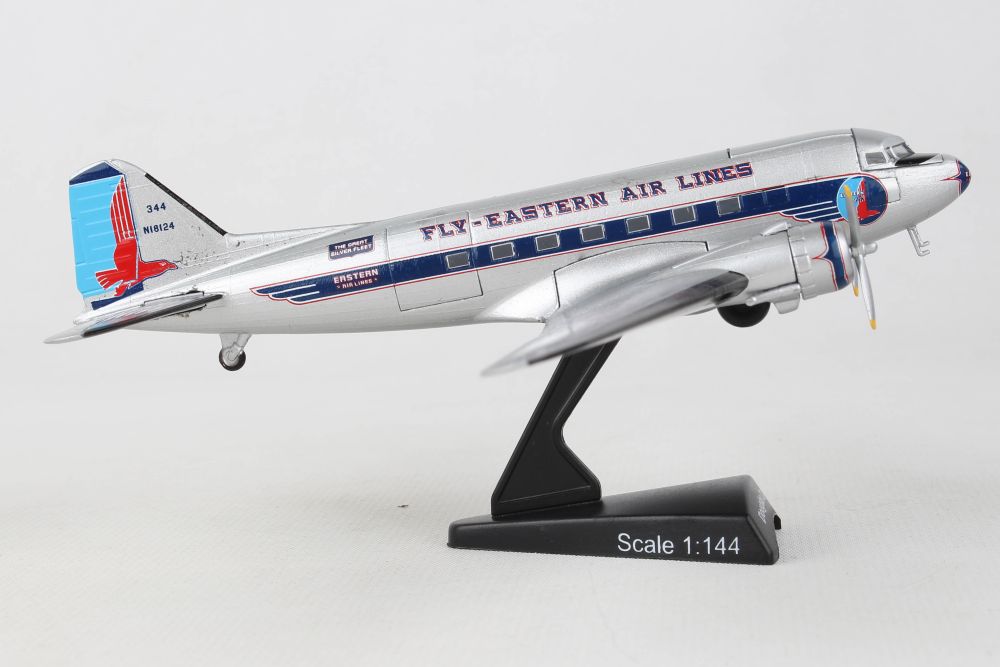 Daron PS5559-3 Postage Stamp 1/144 Douglas DC-3 Eastern