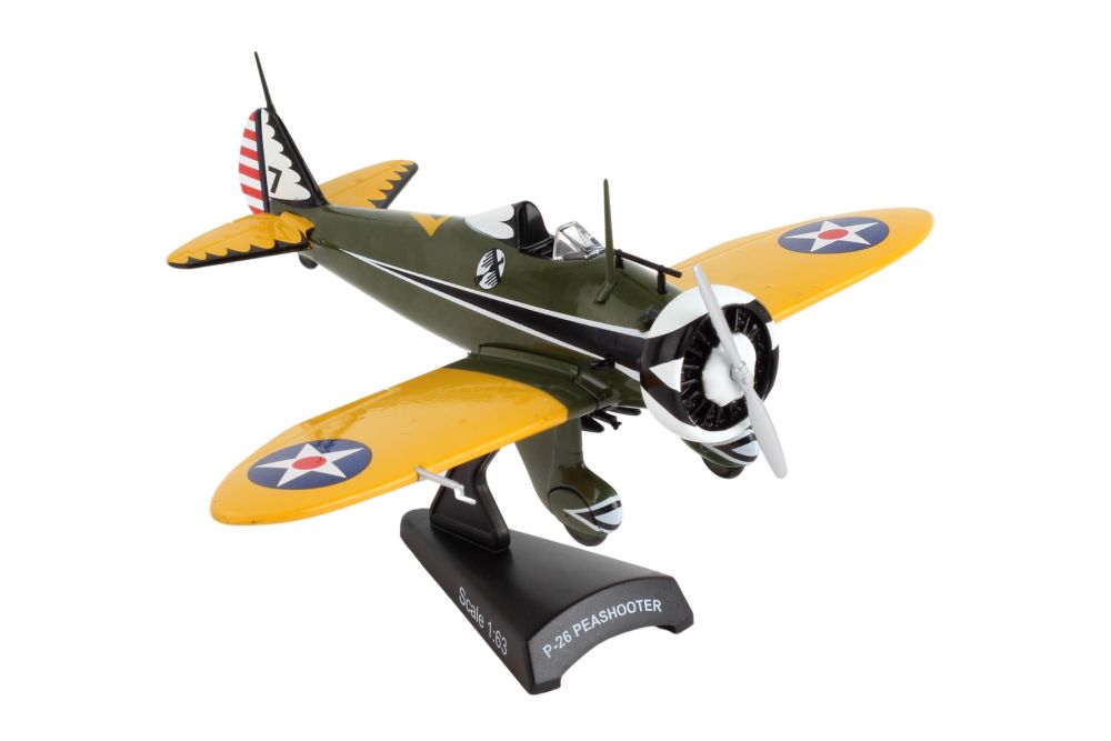 Daron PS5560-2 Postage Stamp 1/63 Boeing P-26 Peashooter