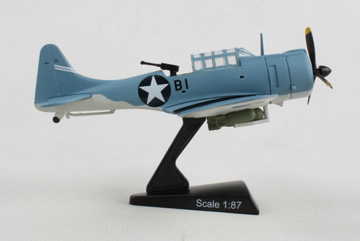 Daron PS5563-2 Postage Stamp 1/87 SBD-3 Dauntless #B1 Richard Best US NAVY
