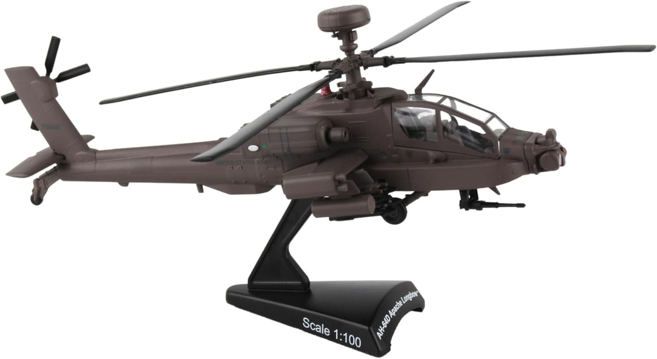 Daron PS5600 Postage Stamp 1/100 Ah-64D Apache Longbow US Army Helicopter