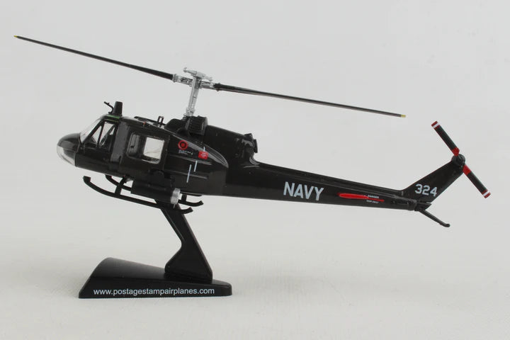 Daron PS5601-4 Postage Stamp 1/87 UH-1C Huey Hal-3 Seawolves US NAVY Helicopter