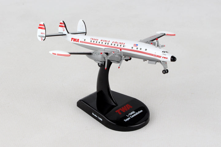Daron PS5806-1 Postage Stamp 1/300 L-1049 Super Constellation TWA