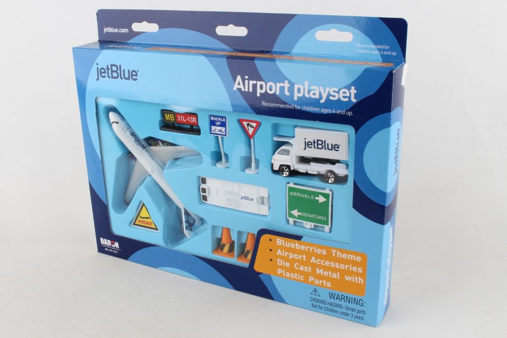 DARON RT1221 Jet Blue Airways Airport Playset