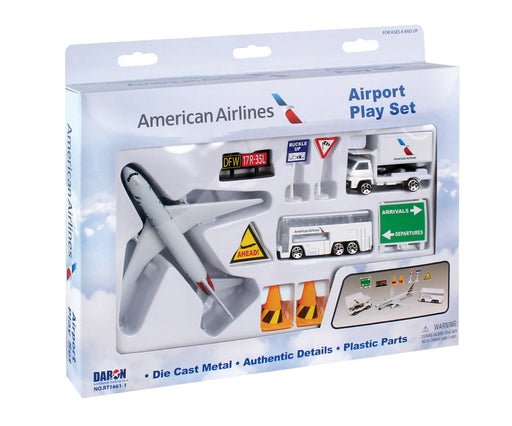 DARON RT1661-1 American Airlines Airport Play Set