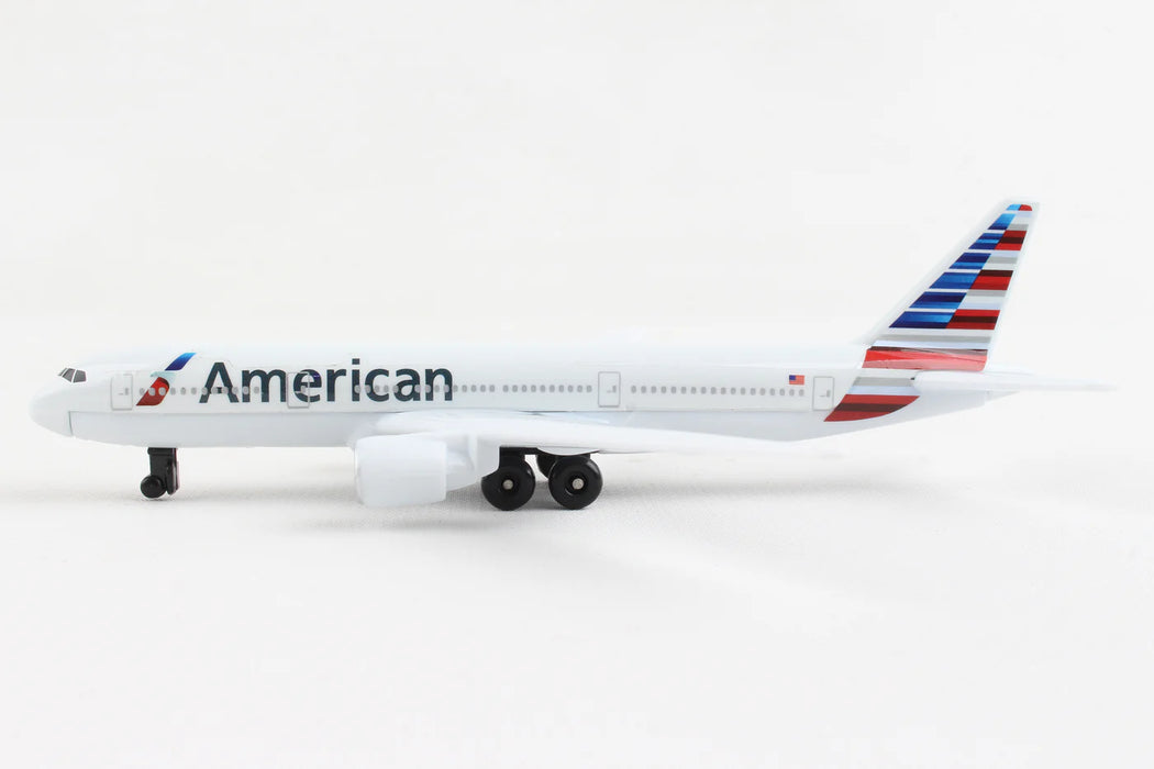 DARON RT1664-1 American Airlines Boeing 757 Die Cast Model Plane