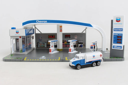 DARON RT187215 Chevron Gas Station Playset