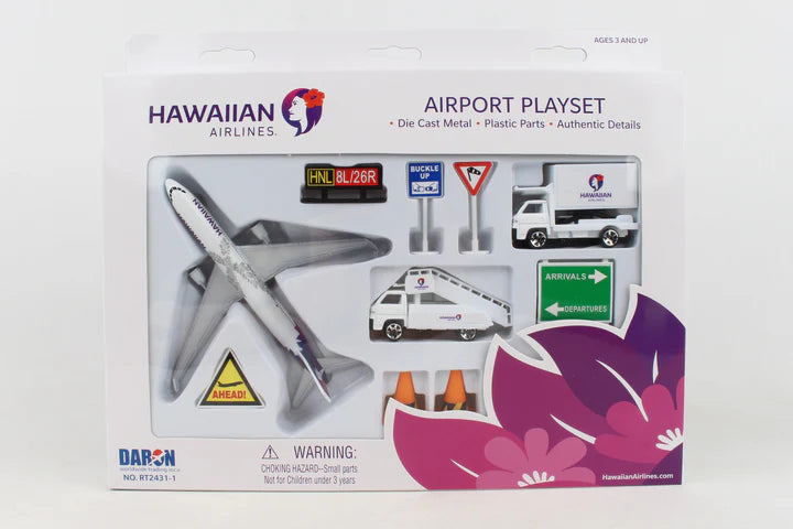 DARON RT2431 Hawaiian Airlines Airport Play Set