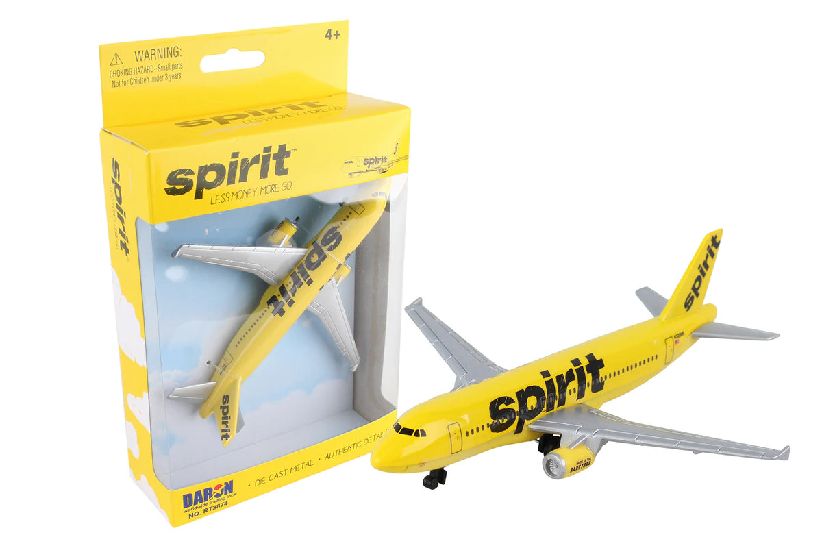 Daron Shop DARON RT3874 Spirit Airlines AIRBUS A320 Die Cast Model Plane — White ...