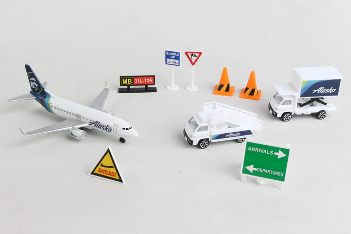 DARON RT3991 Alaska Airlines Airport Play Set