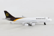 DARON RT4344 UPS Boeing 747 Die Cast Model Plane