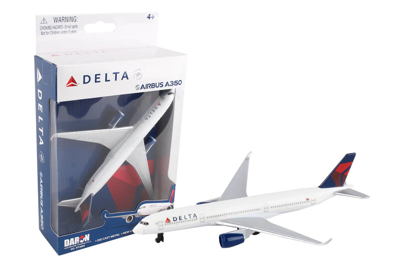 DARON RT4995 DELTA Airlines AIRBUS A350 Die Cast Model Plane