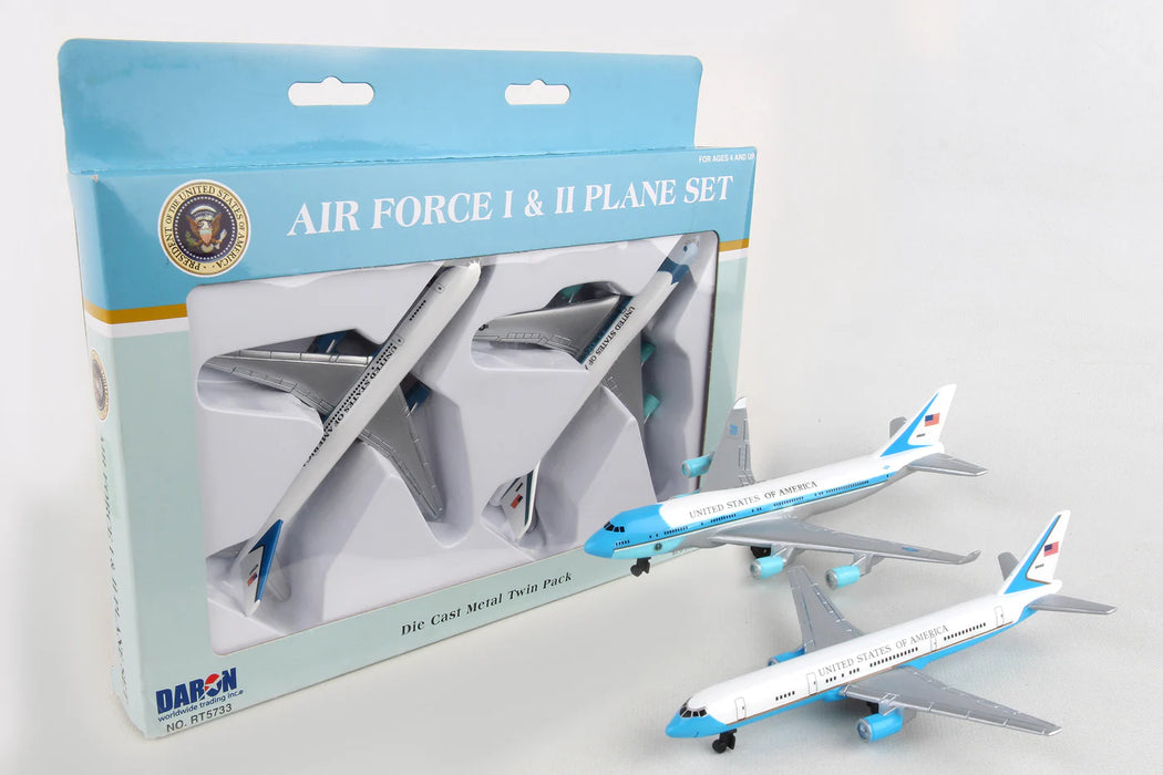 DARON RT5733 Air Force One and Airforce Two Die Cast Planes