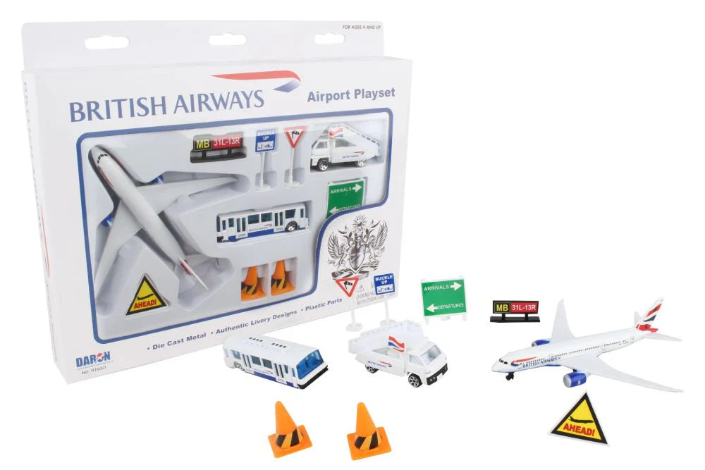 DARON RT6001 British Airways Airport Playset