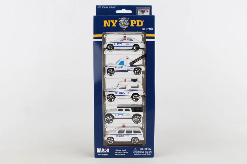 Daron RT8610 Diecast NYPD 5 Vehicle Set