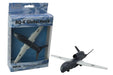 DARON RT9809 RQ-4 Global Hawk Military Drone Pullback Toy Aircraft