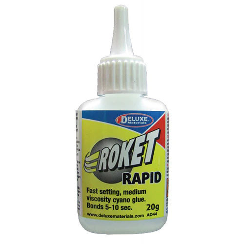 Deluxe Materials AD44 Roket Rapid Medium CA Glue 20g