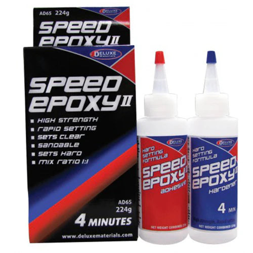 Deluxe Materials AD65 Speed Epoxy II 4min 224g