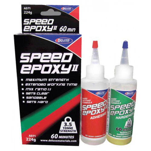 Deluxe Materials AD71 Speed Epoxy II 60min 224g