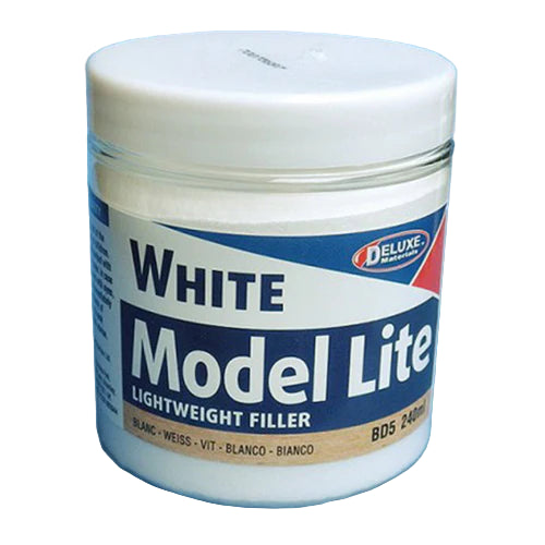 Deluxe Materials BD5 Model Lite White Filler 8.1oz
