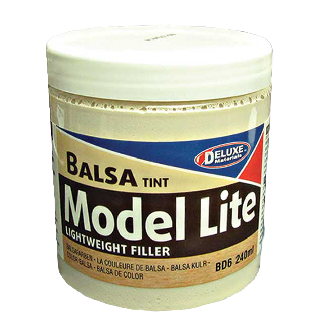 Deluxe Materials BD6 Model Lite Balsa Tint Filler 240ml