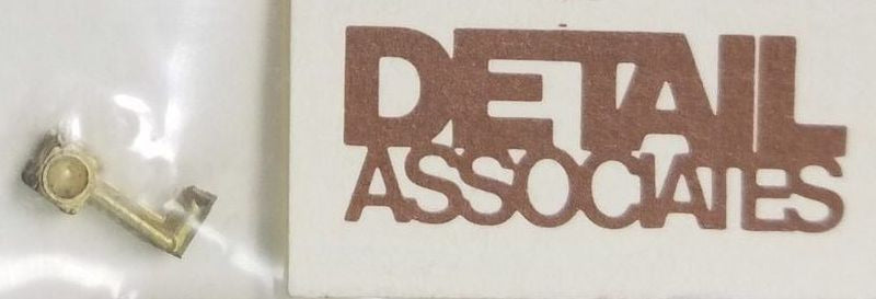 Detail Associates 101005 HO Scale Oscillating Mars Headlight (Brass)