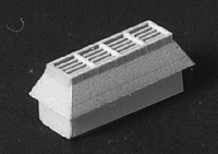 Detail Associates EX-2403 HO Scale Exhaust Stack for EMD GP20 and SD24 Diesels (2 Pack)