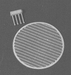 Detail Associates GR-2702 HO Scale Photo-Etched 64" Air Grills for Alco Diesels (2 Pack)