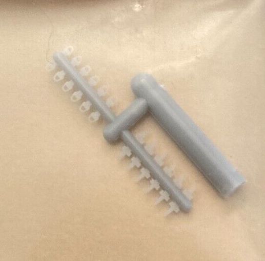 Detail Associates LR-1108 HO Scale GE Lift Rings with Hinges (12 Pack)