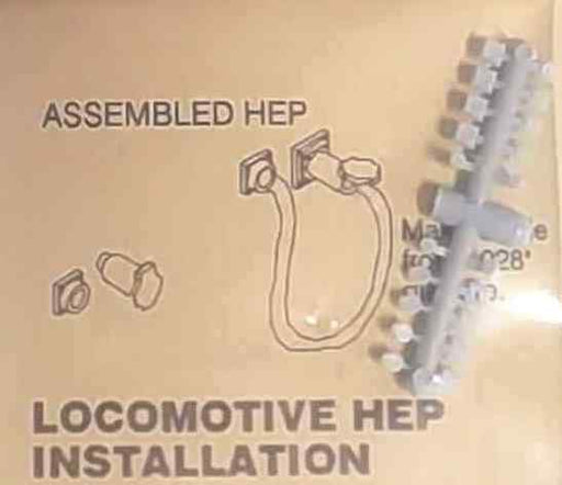 Detail Associates MU-1510 HO Scale MU Receptacles Head End Power Set