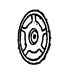 Details West BW-179 HO Scale EMD/GE Diesel Handbrake Wheel (2 Pack)