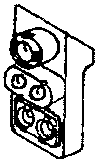 Details West HL-178 HO Scale Rear SP Style Headlight Set