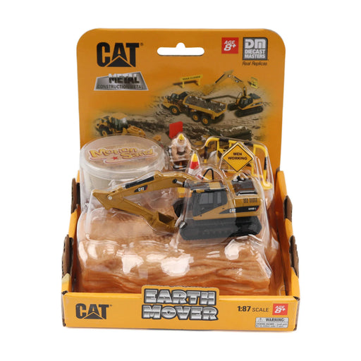 Diecast Masters 84551 Earth Mover 1/87 Cat® M318D Wheel Excavator Playset