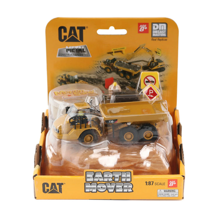 Diecast Masters 84552 Earth Mover 1/87 Cat® 730 Articulated Truck Playset