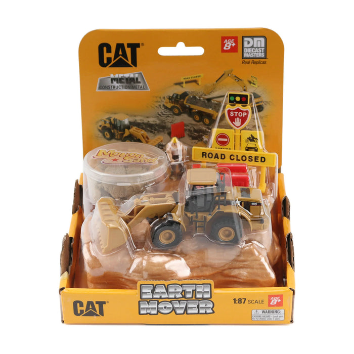 Diecast Masters 84553 Earth Mover 1/87 Cat® 950G Series II Wheel Loader Playset