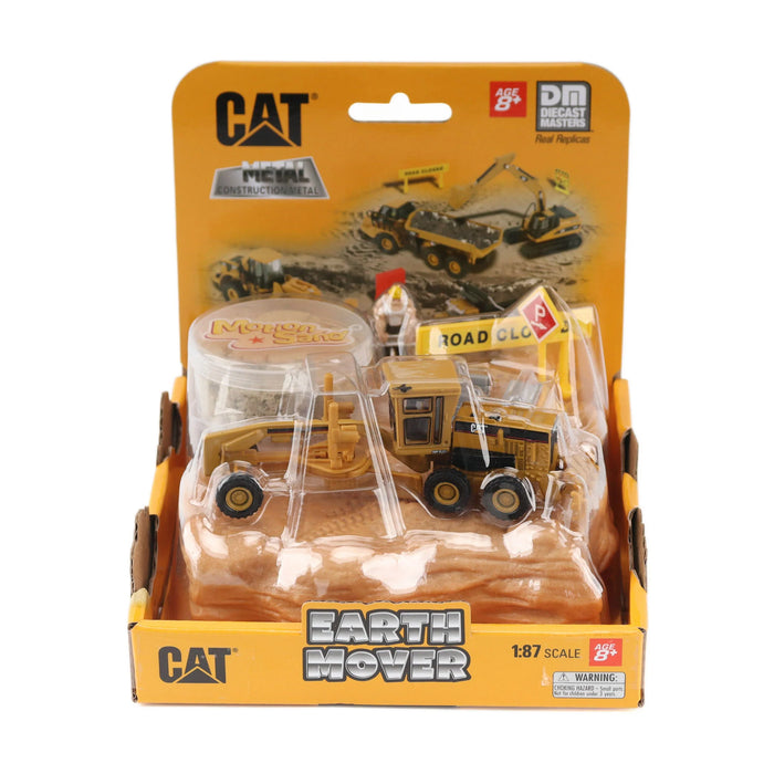 Diecast Masters 84554 Earth Mover 1/87 Cat® 163H Motor Grader Playset