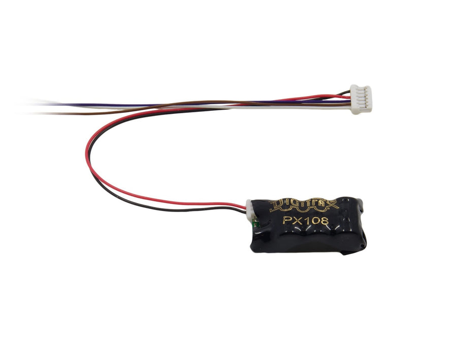 Digitrax PX108-6F Power Xtender for 6 Pin Decoders (Keep Alive)