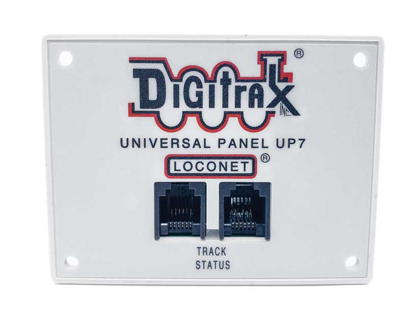 Digitrax UP7 LocoNet Universal Interconnect Panel
