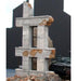 Dioramas Plus 4 1/35 Ruined Small Concrete/Brick Building (6"x6"x8")